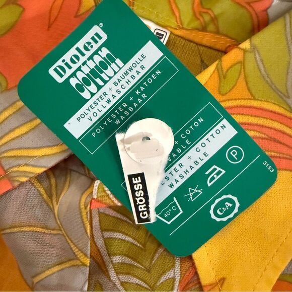 Diolen Cotton Vintage Deadstock Button Up - Picture 5 of 10